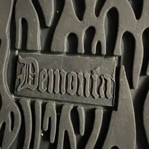 Demonia 3 1/2” Platform Buckled strap knee high boots